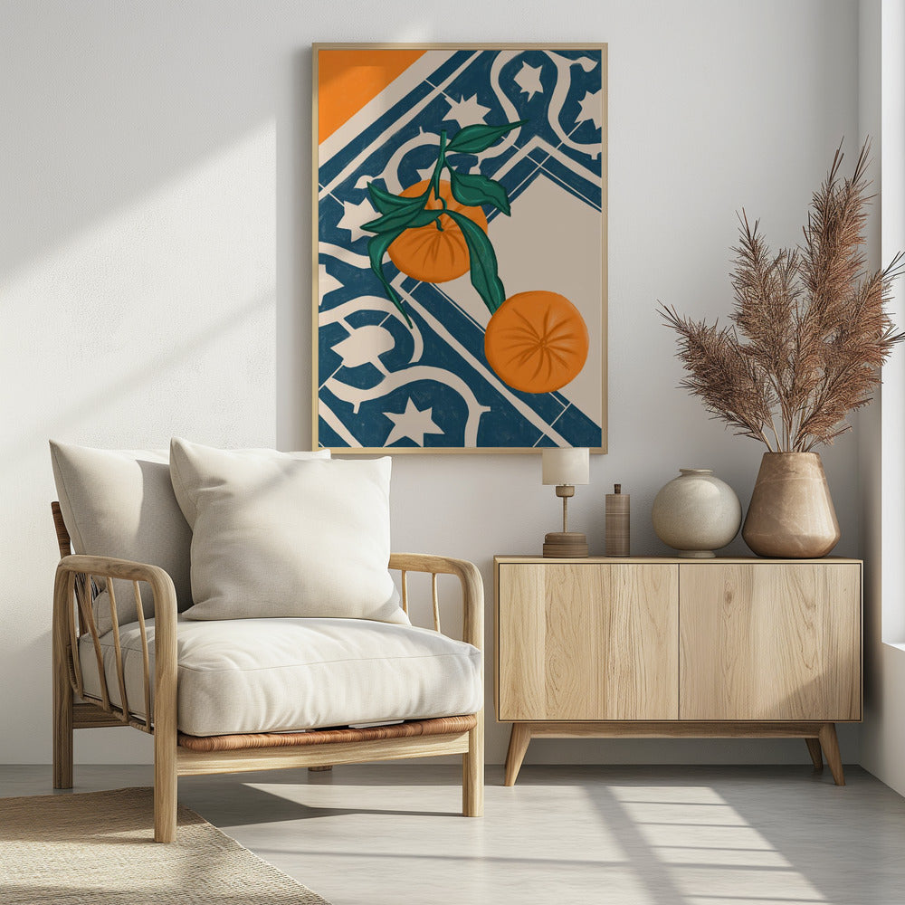 SUMMER MANDARINS | Poster