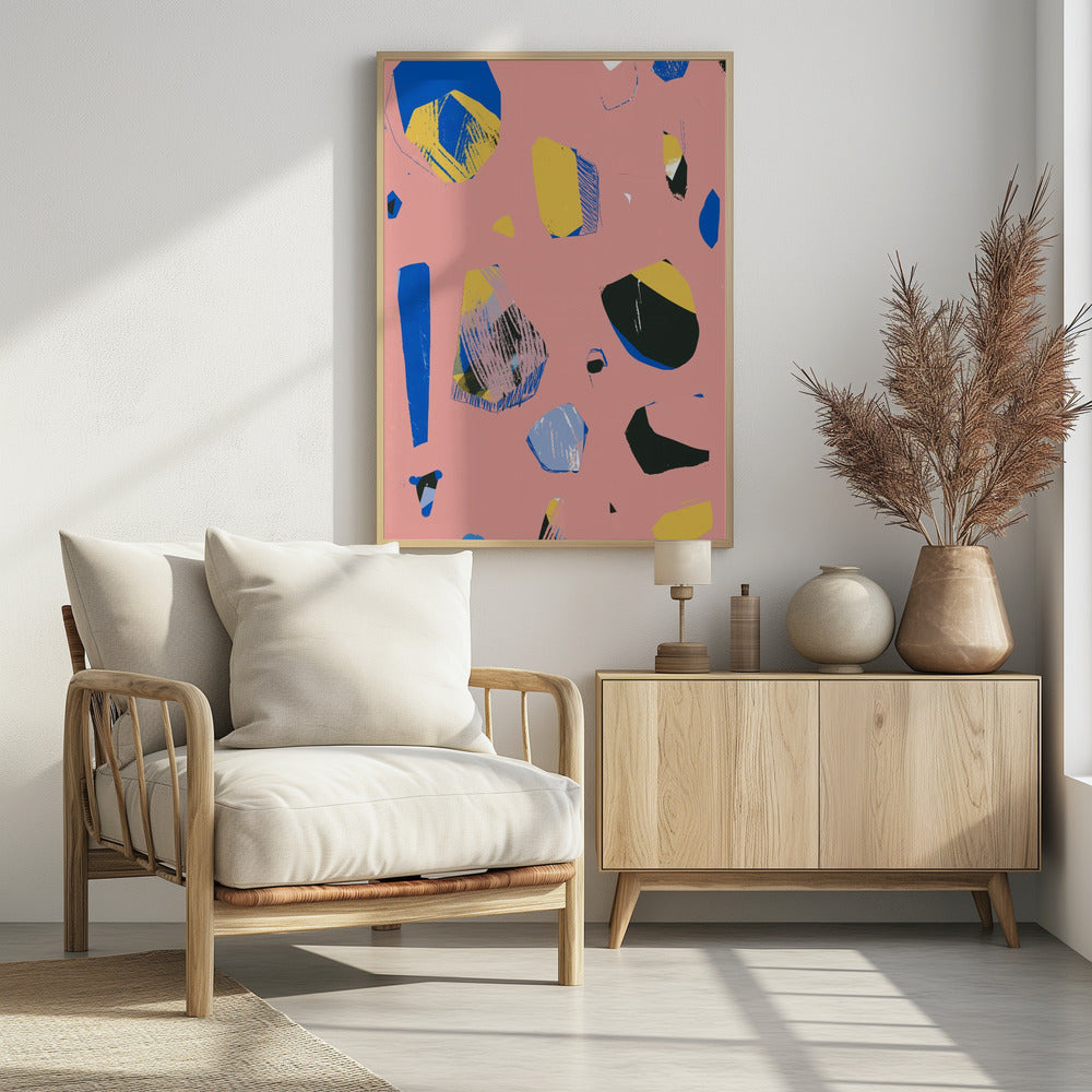 Rocks Pink | Poster