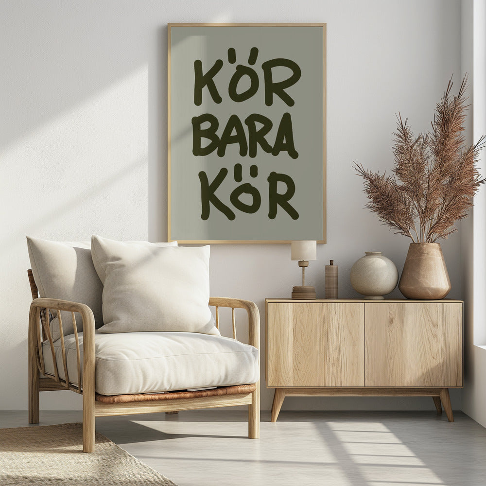 Kör Bara Kör | Poster