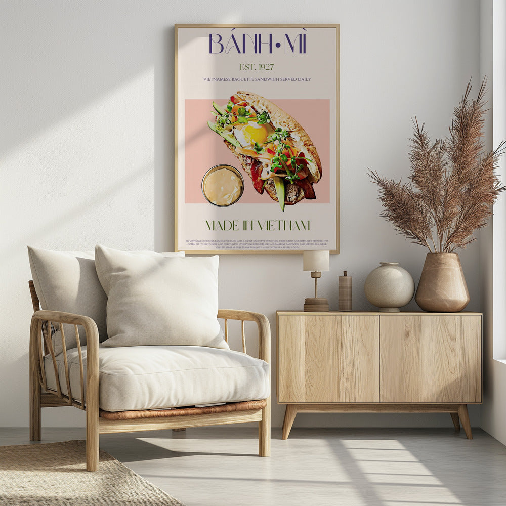 Vietnamees stokbrood | Poster
