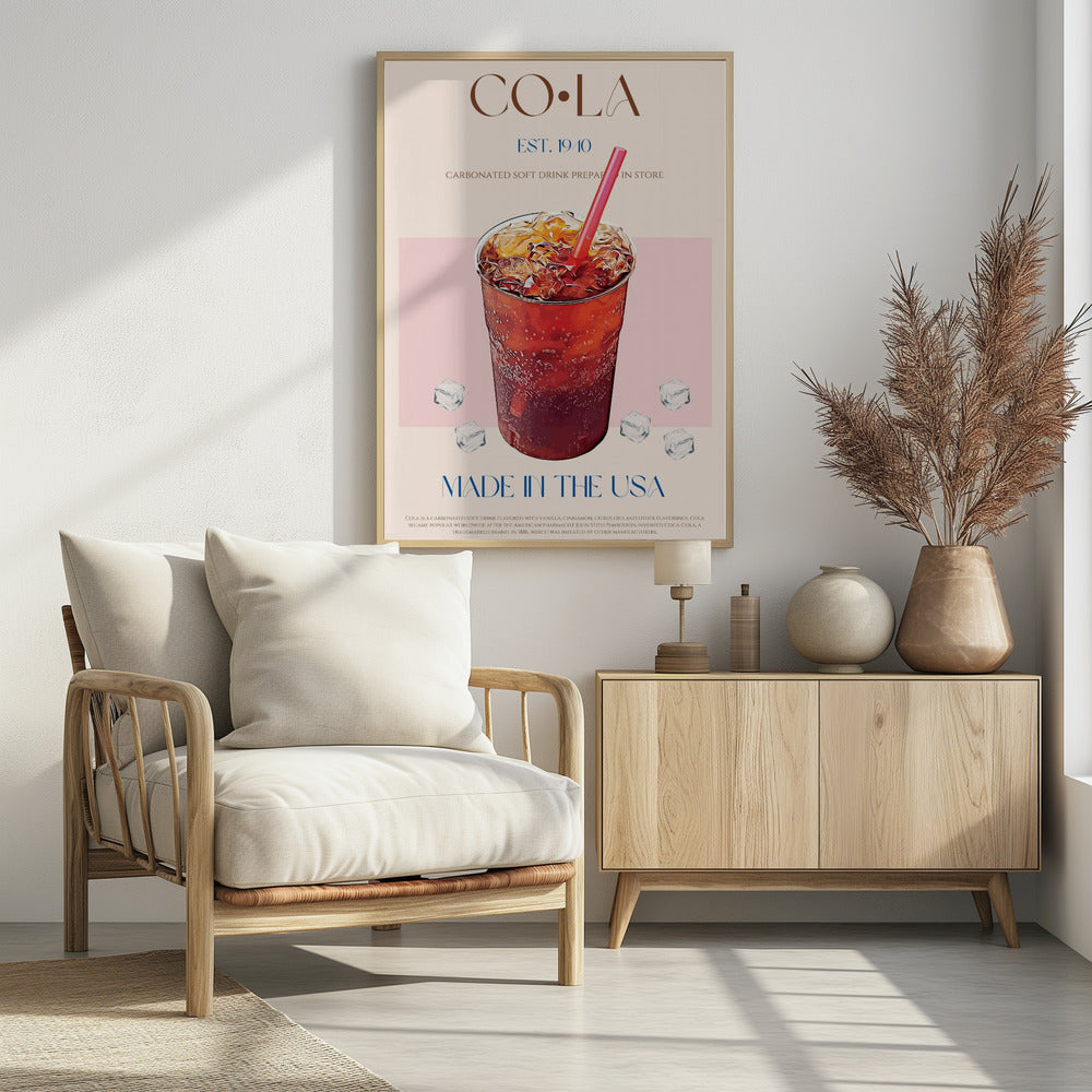 Gekoelde Cola Delight | Poster