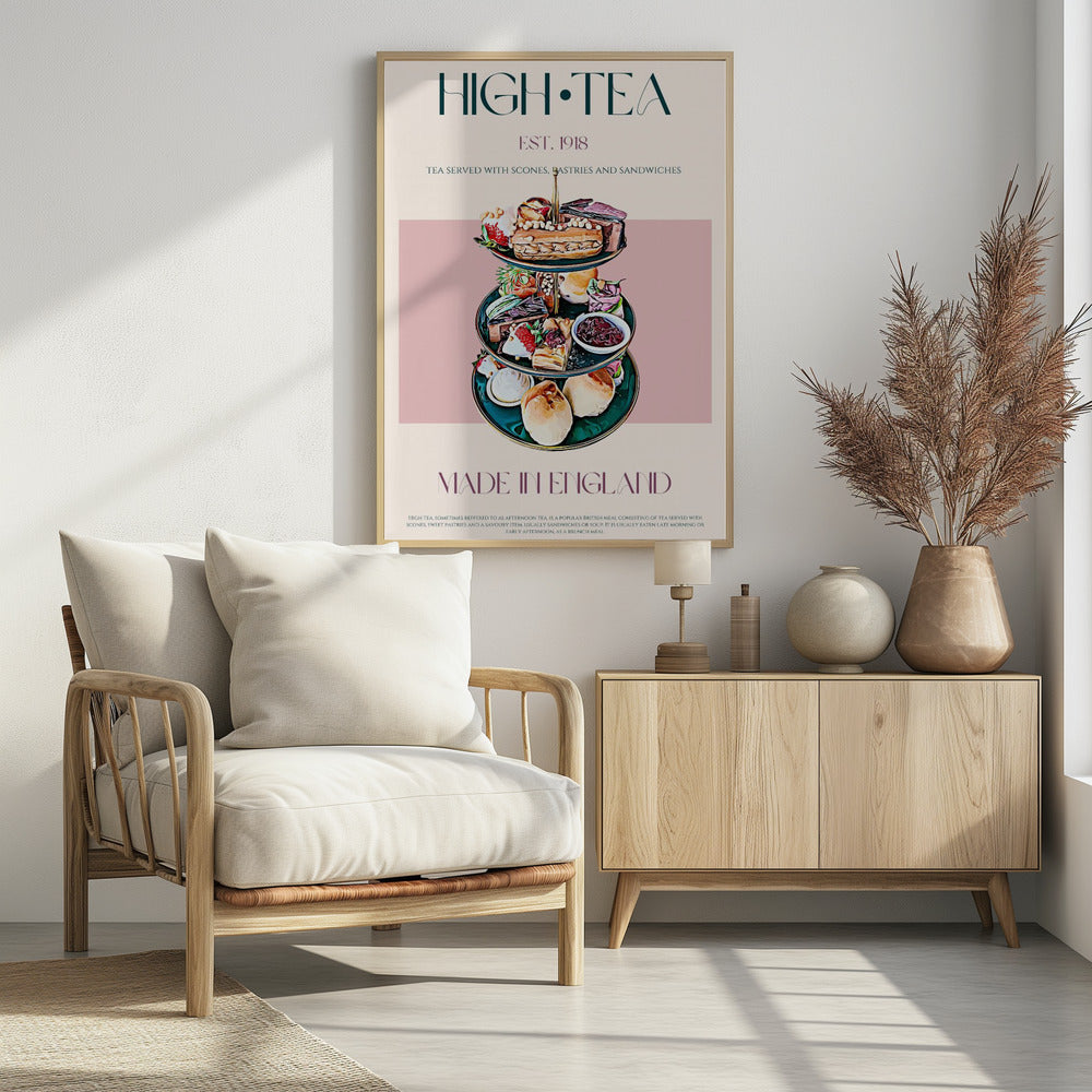 Elegante High Tea | Poster