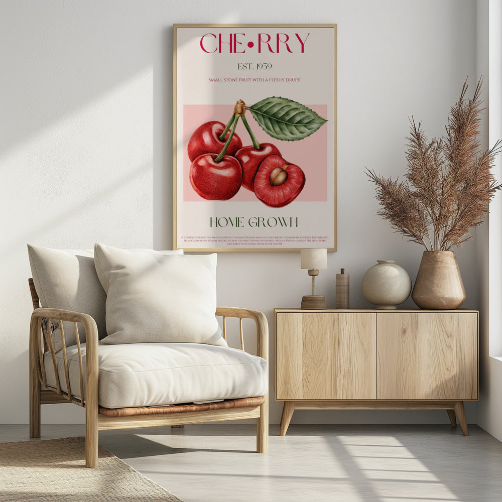 Zoete rode kersen | Poster