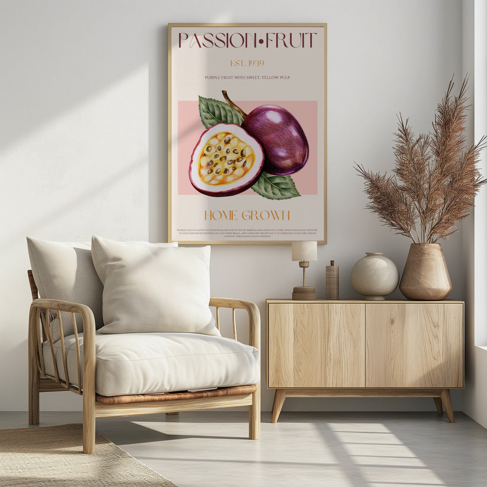 Levendige passievrucht | Poster