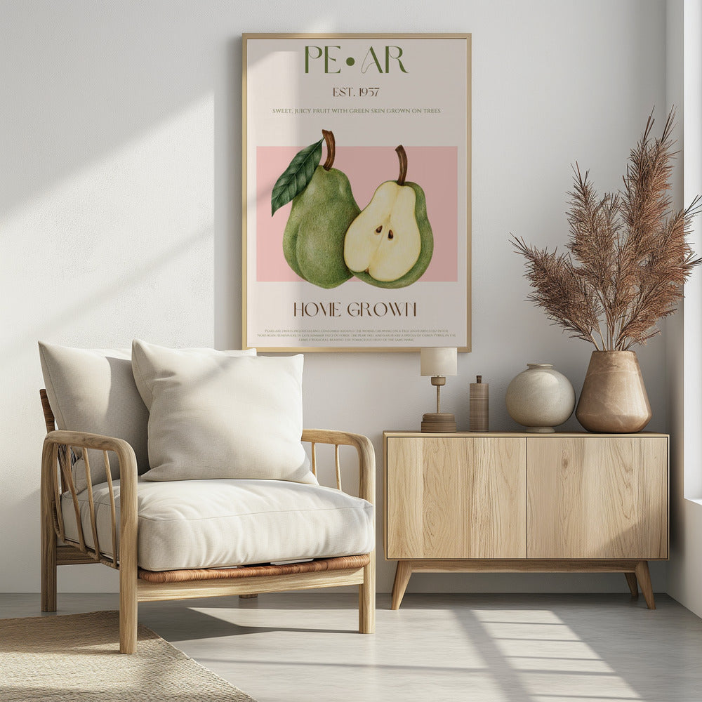 Sappige perenlekkernij | Poster