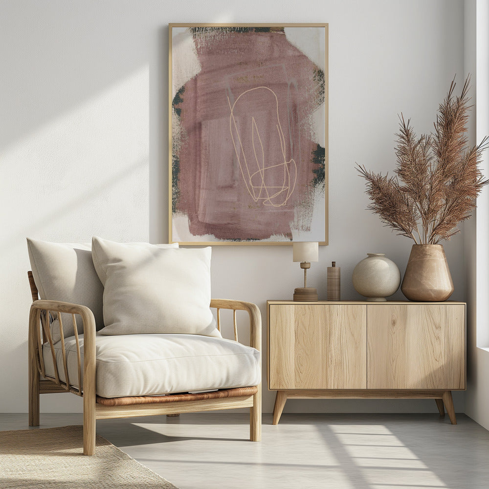 Abstract Brush Strokes 183 Kopie | Poster