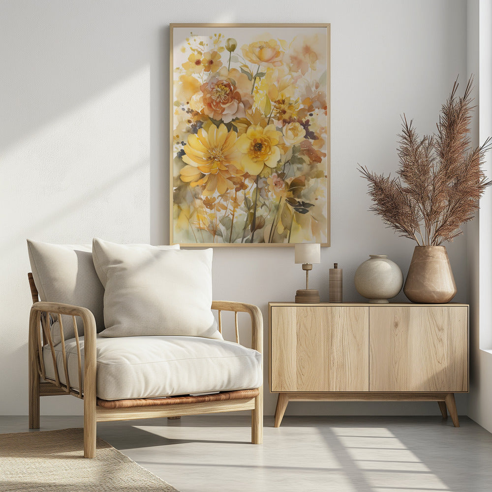 Summer Flowers No 1 | Poster