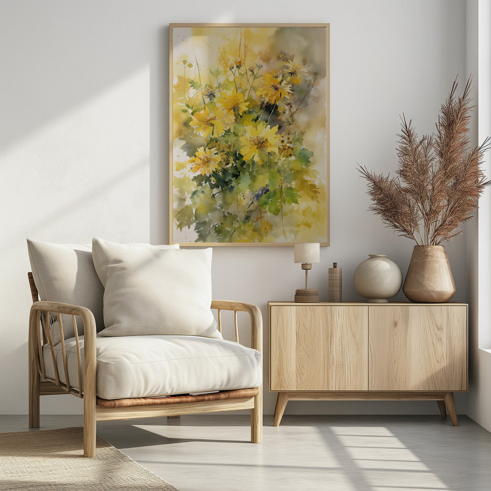Summer Flowers No 3 | Poster