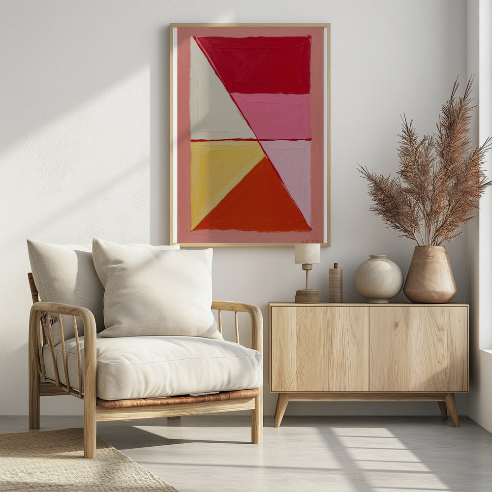 Geometrische warmte | Poster