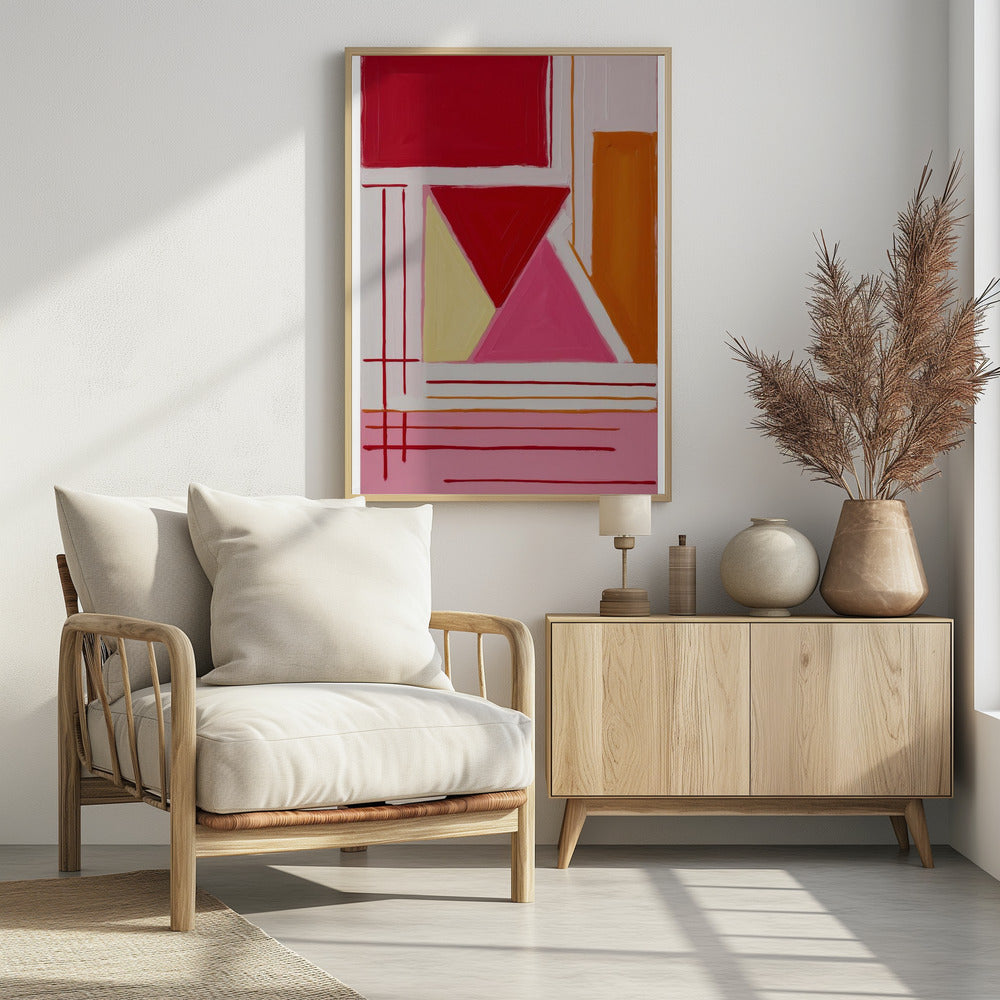 Geometrische harmonie | Poster
