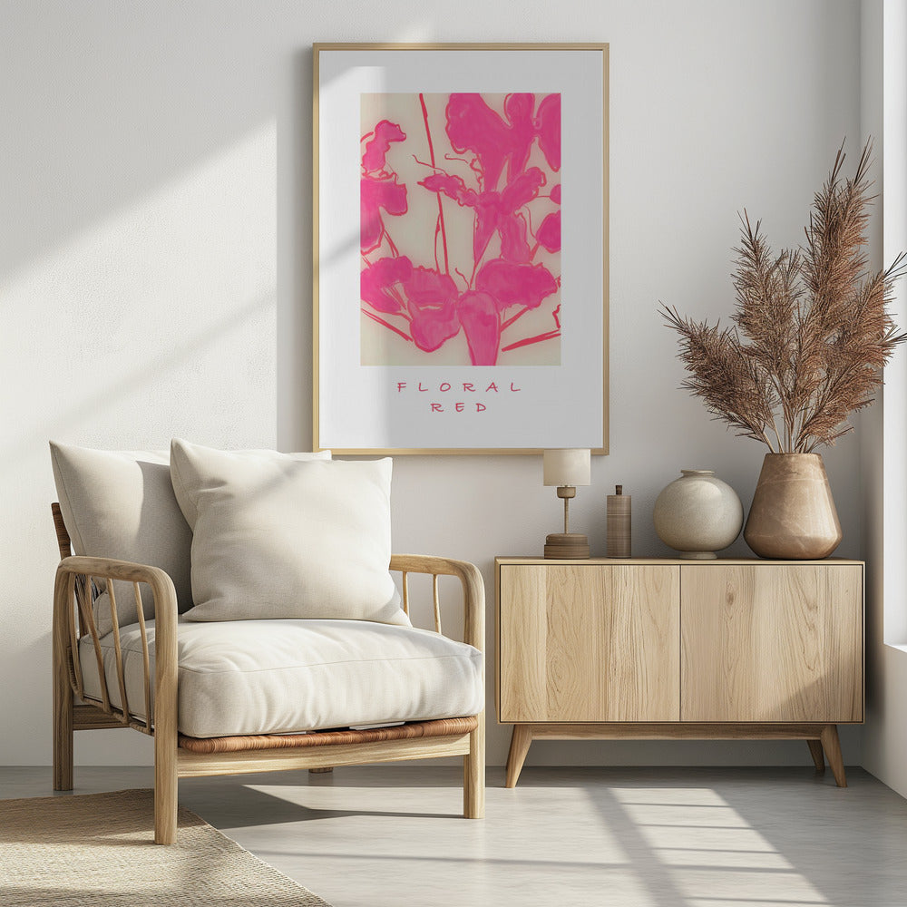 Bloemenrood | Poster