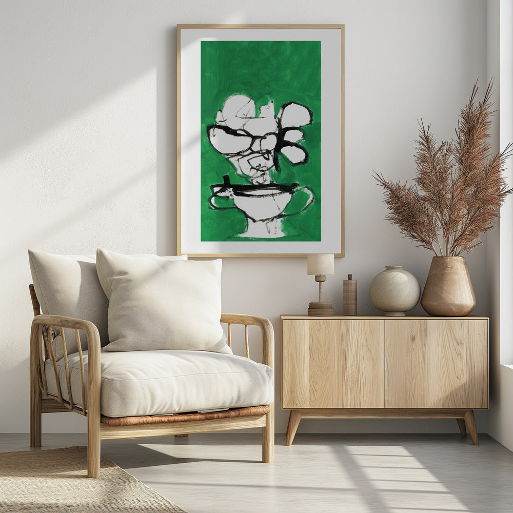 De Lijn van Overvloed: Fruit Bloemenschaal 1 | Poster