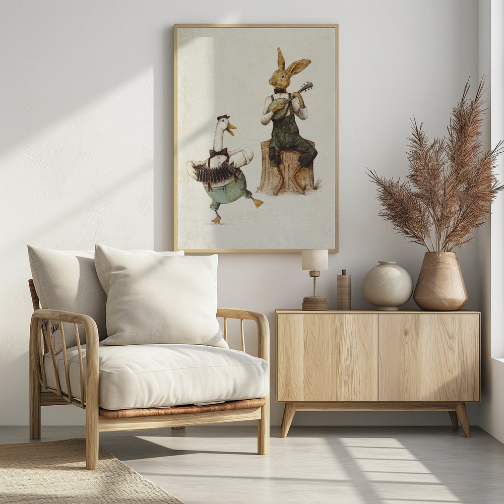 Feathered & Furry Harmony | Poster