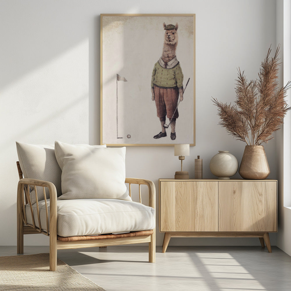Alpaca Golfclub | Poster