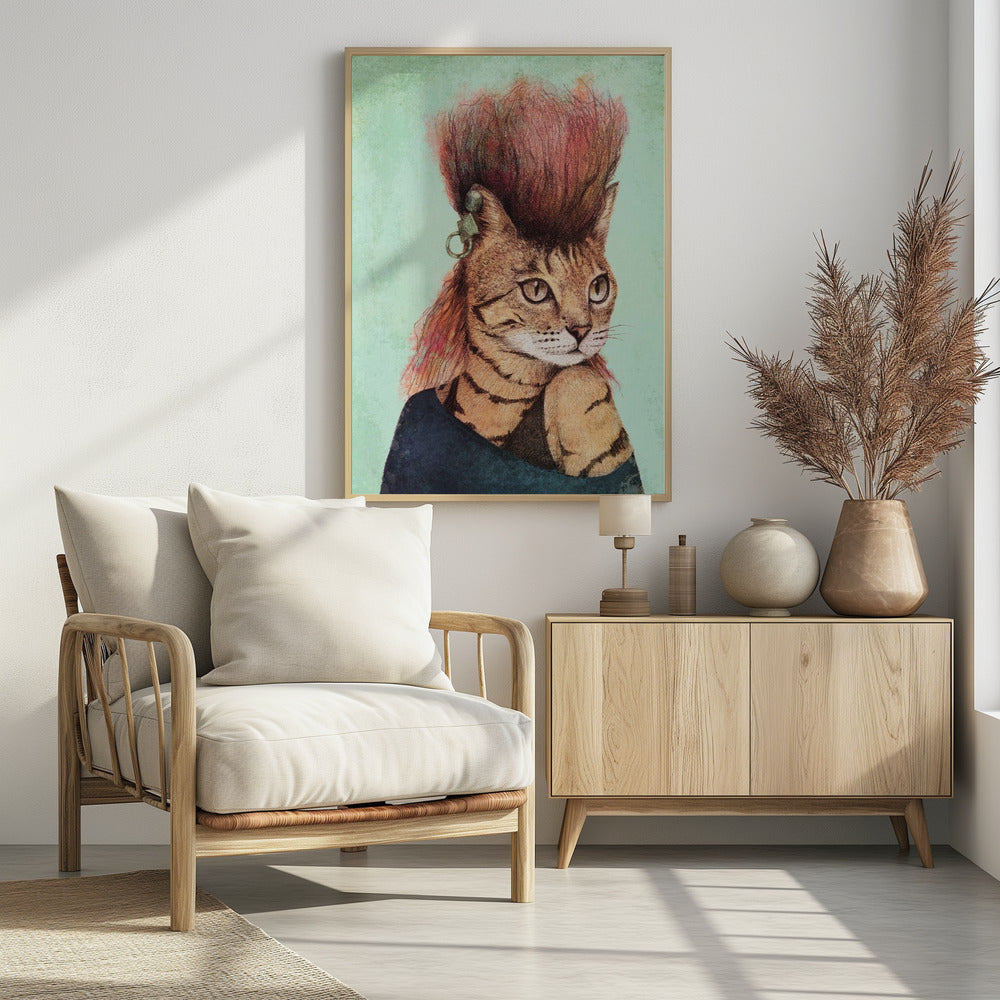 Stijlvolle Tabby Kat | Poster