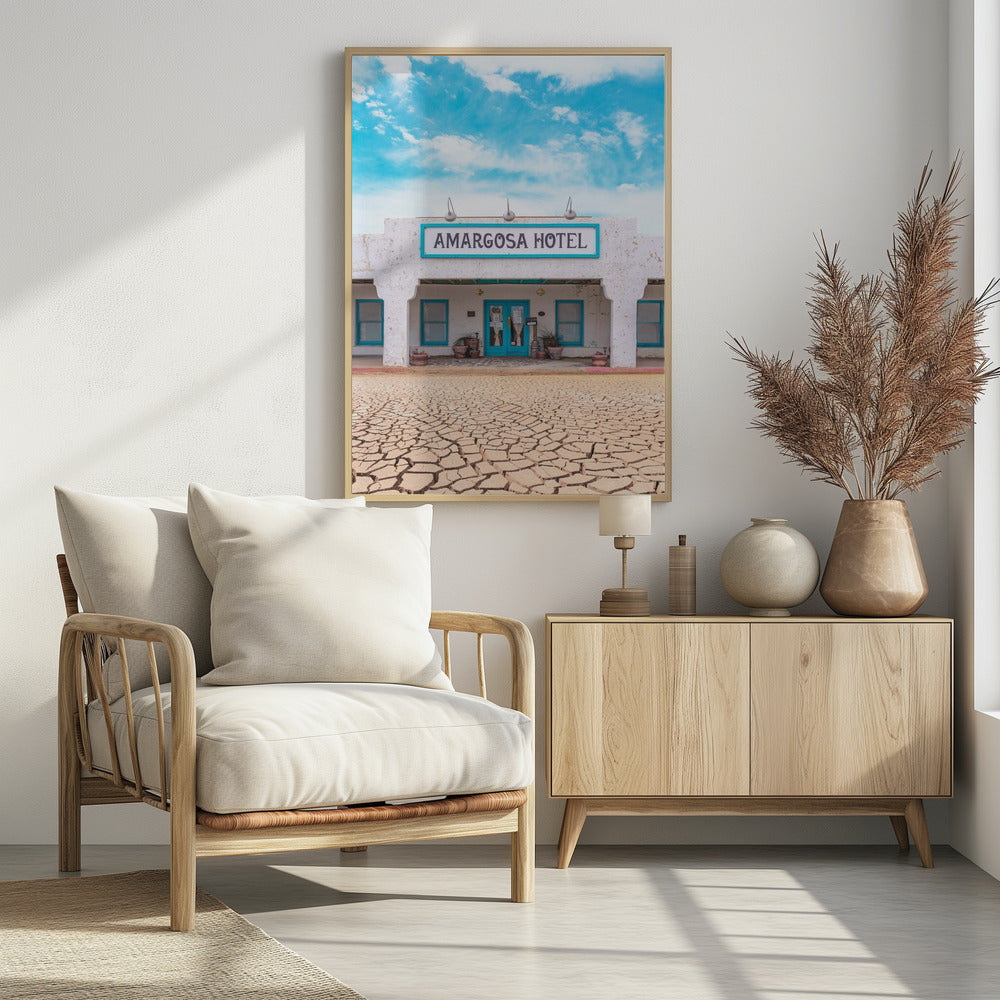 Historisch Amargosa Hotel en Opera House in Death Valley Junction, Californië | Poster