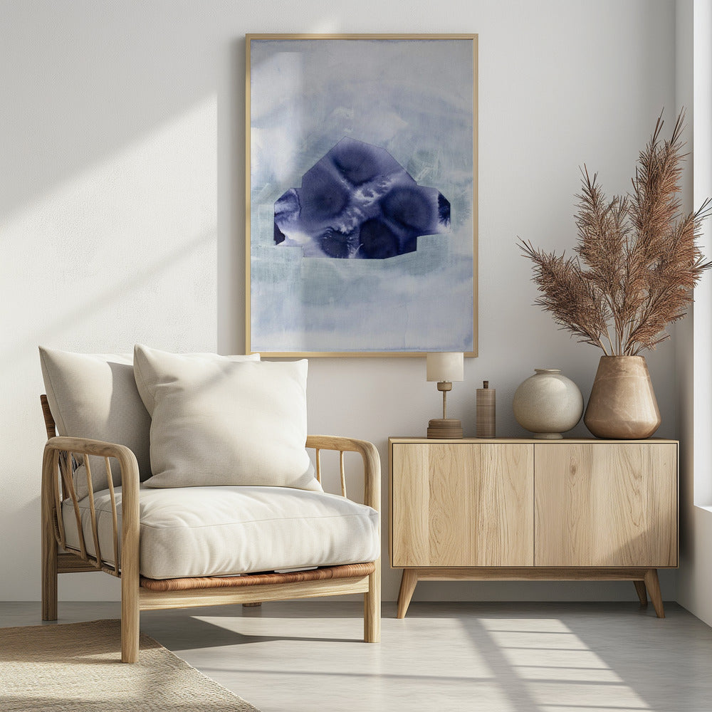 Enigmatic Indigo Haven | Poster