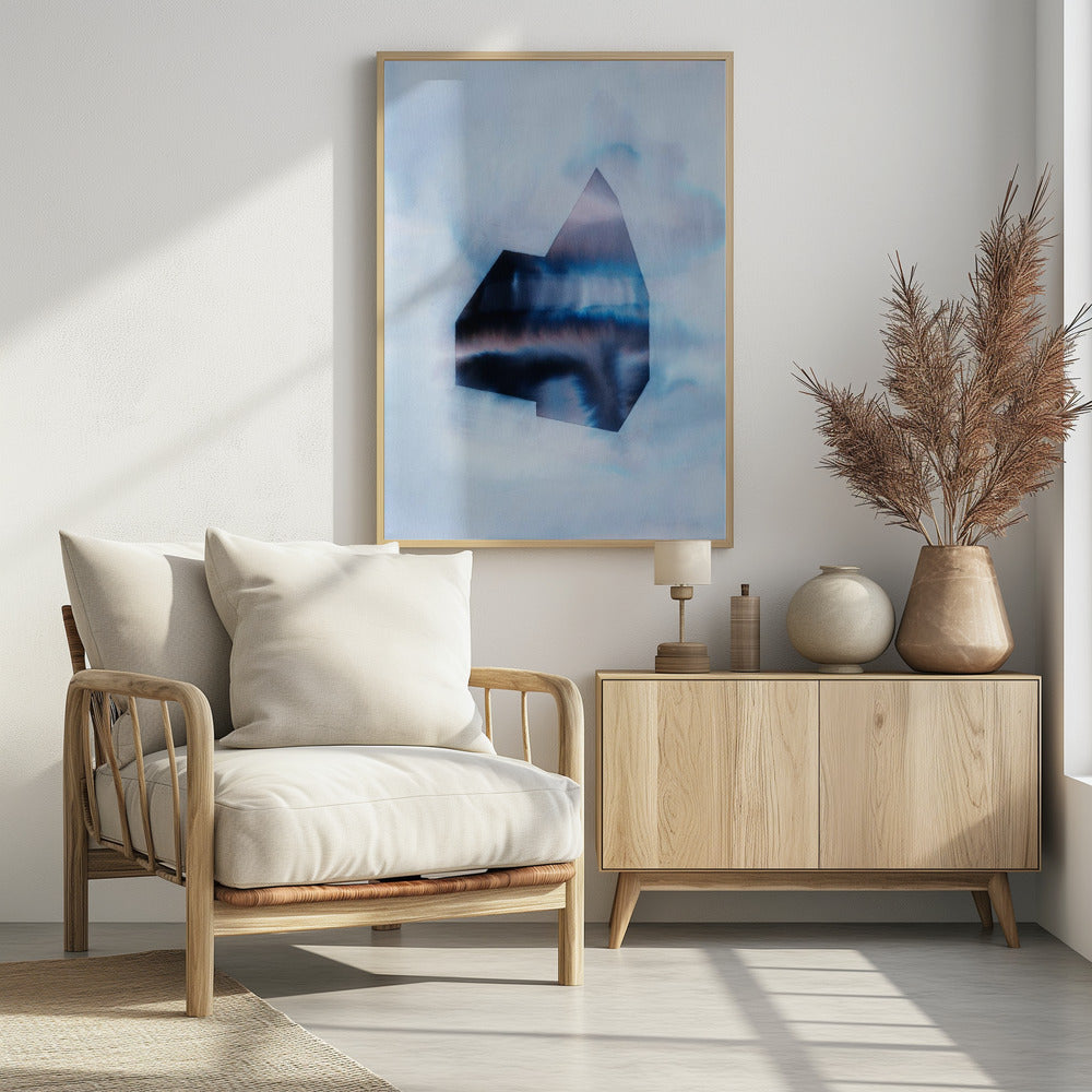 Geometrische vormen met zachte verlopen | Poster