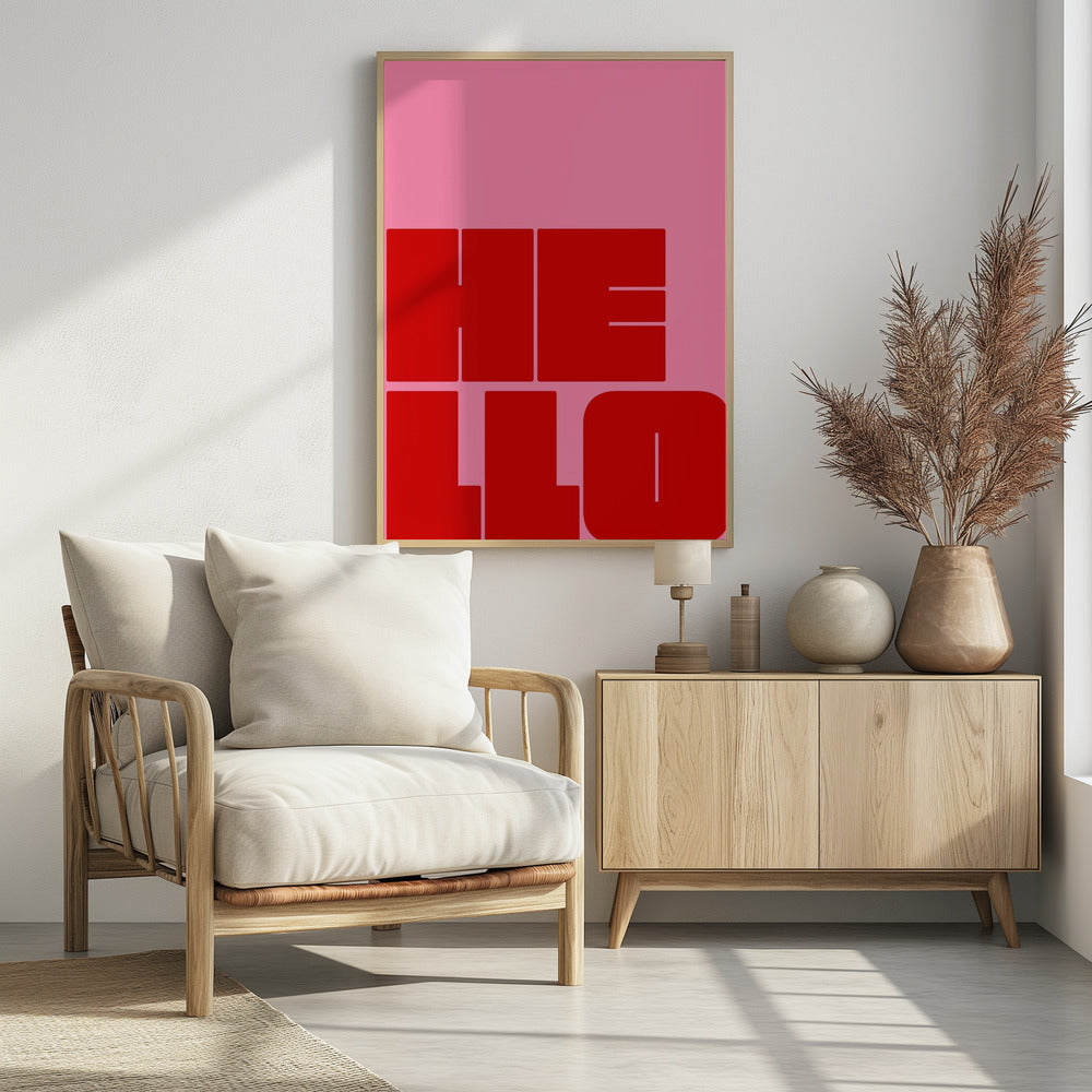 Stoute groet Bliss | Poster