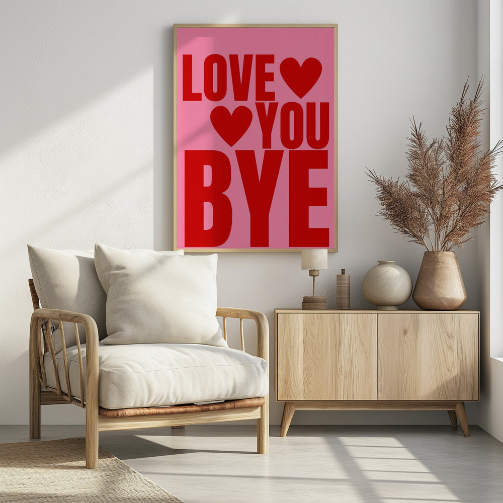 Bold Farewell Love | Poster