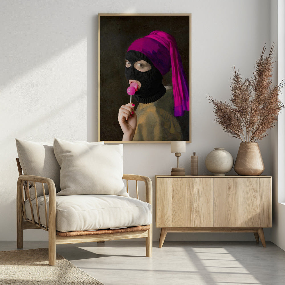 Girl in Balaklava | Poster