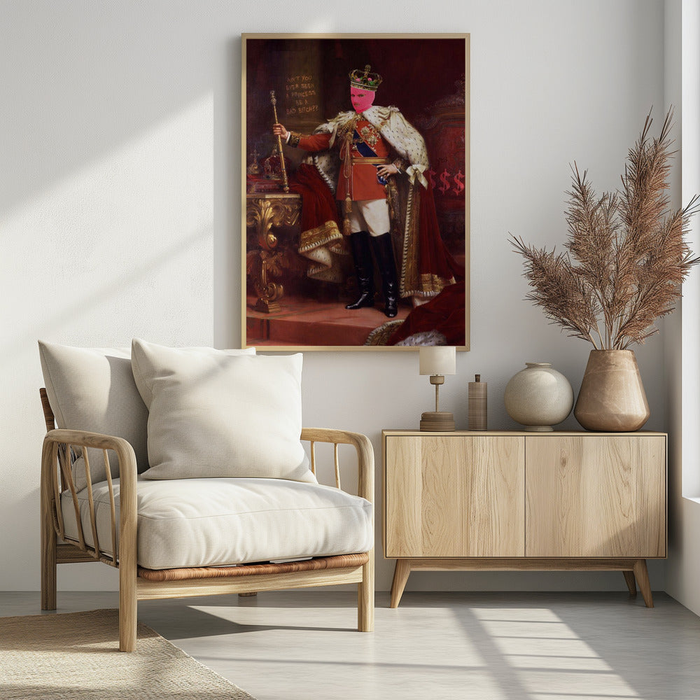 Koninklijke figuur in regalia | Poster