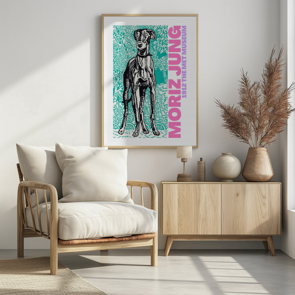Koninklijke hondenblik | Poster
