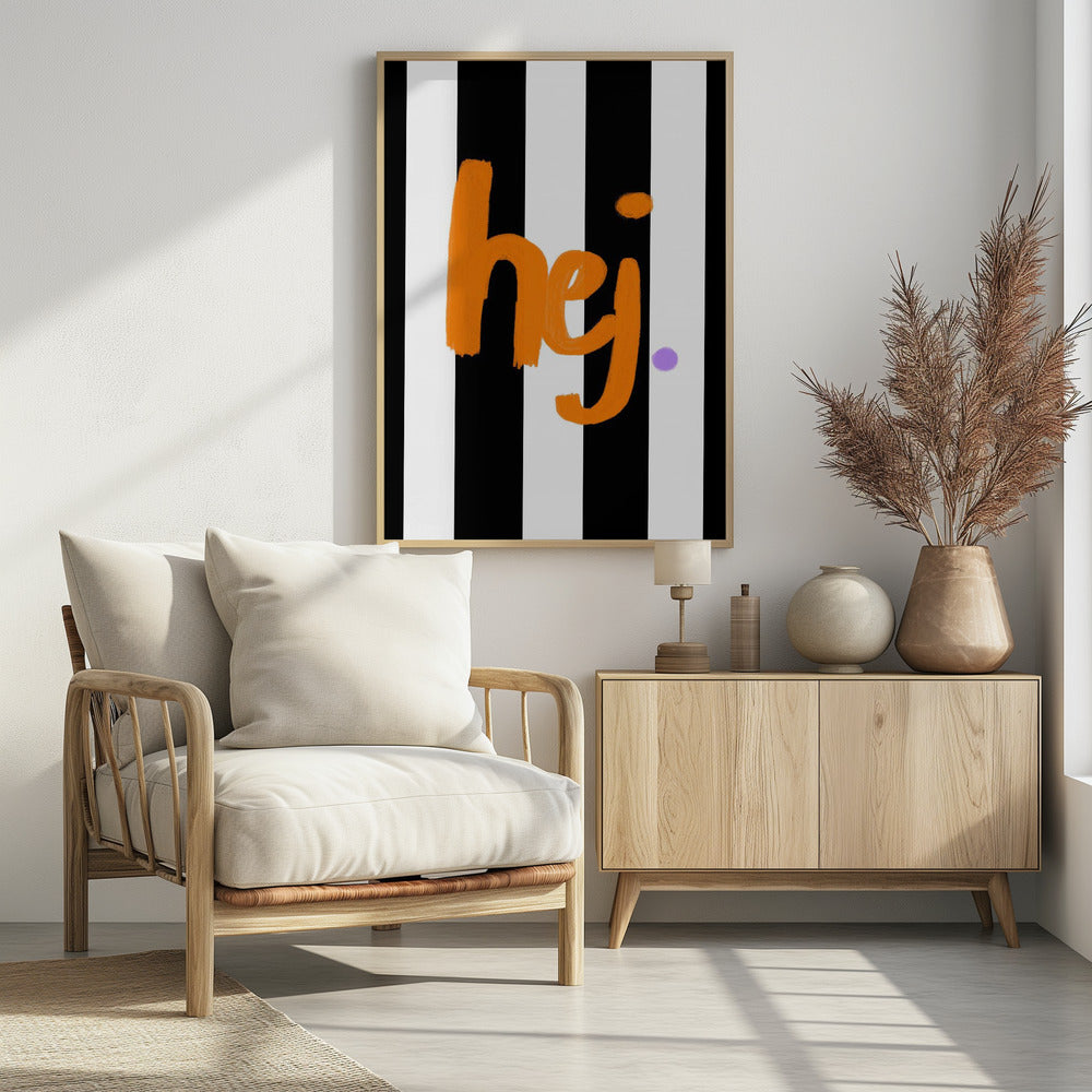 Gedurfde begroetingsstrepen | Poster