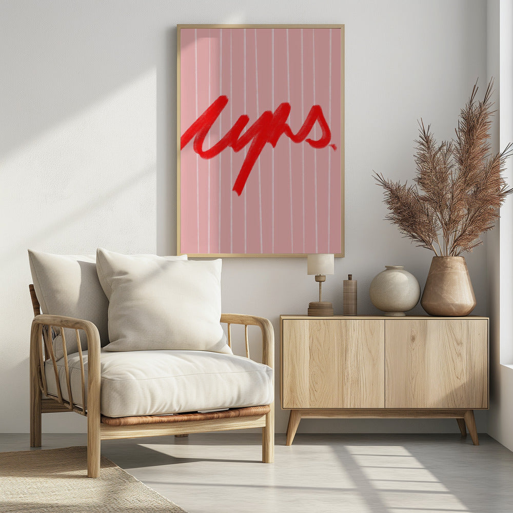 Bold Red Whispers | Poster