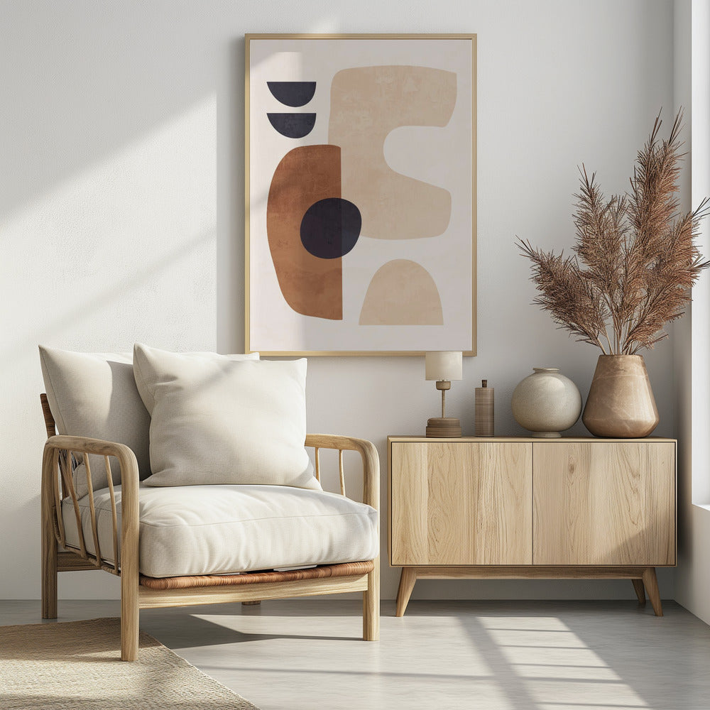 Abstracte harmonie | Poster