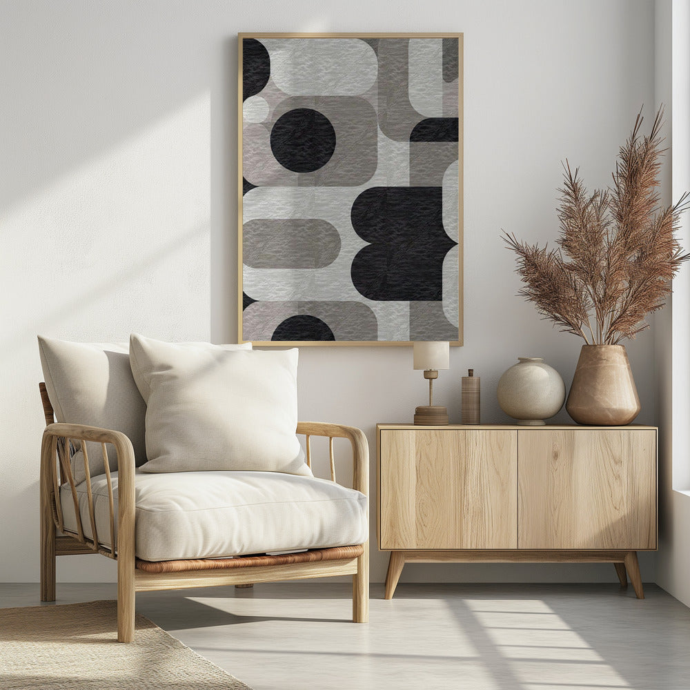 Modern geometrisch patroon | Poster