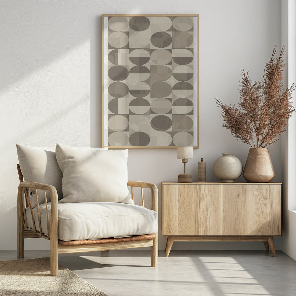 Geometrisch abstract ontwerp | Poster