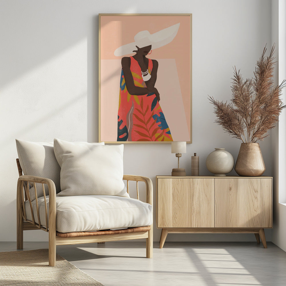 Tropisch meisje | Poster