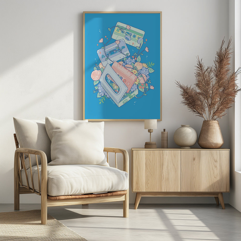 Cassettebandjes | Poster