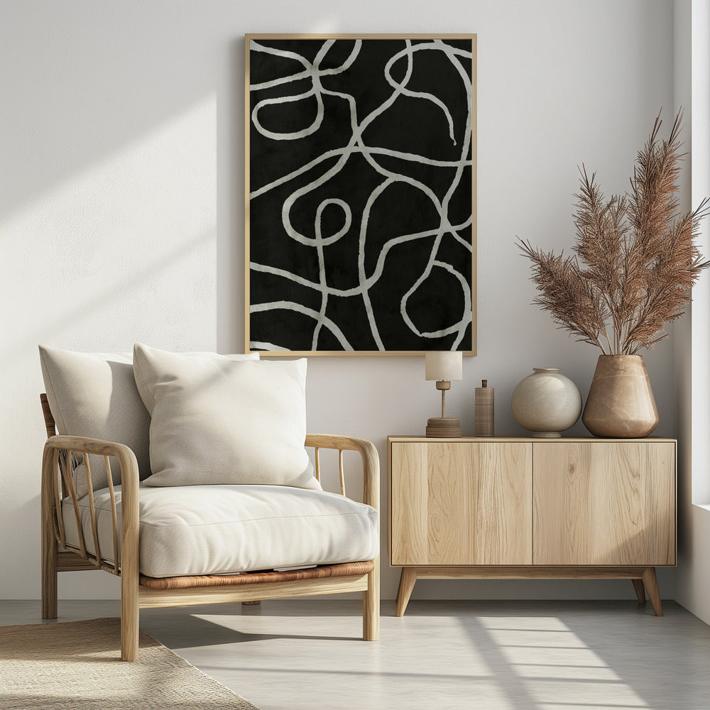 Kronkelende paden | Poster