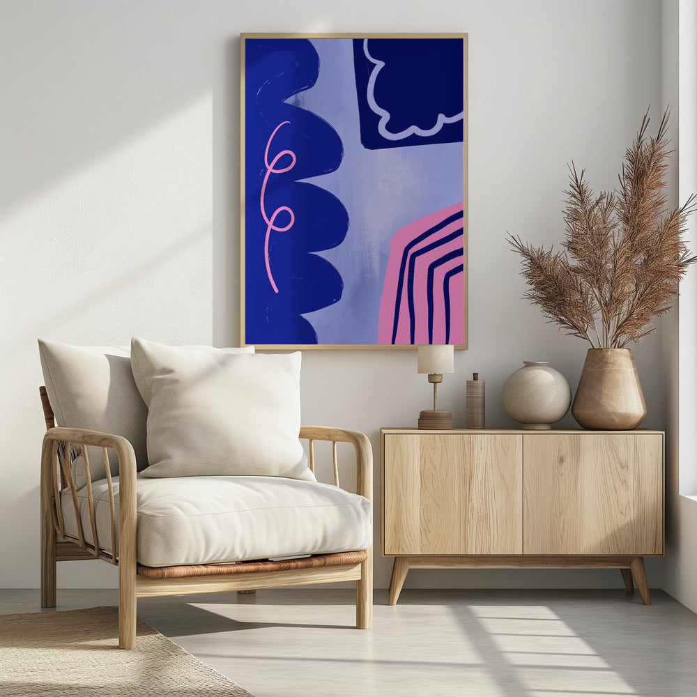 Vibrant Curves Flow | Poster