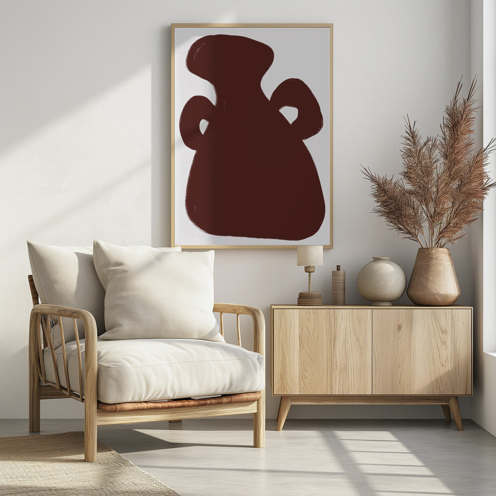 Keramisch silhouet | Poster