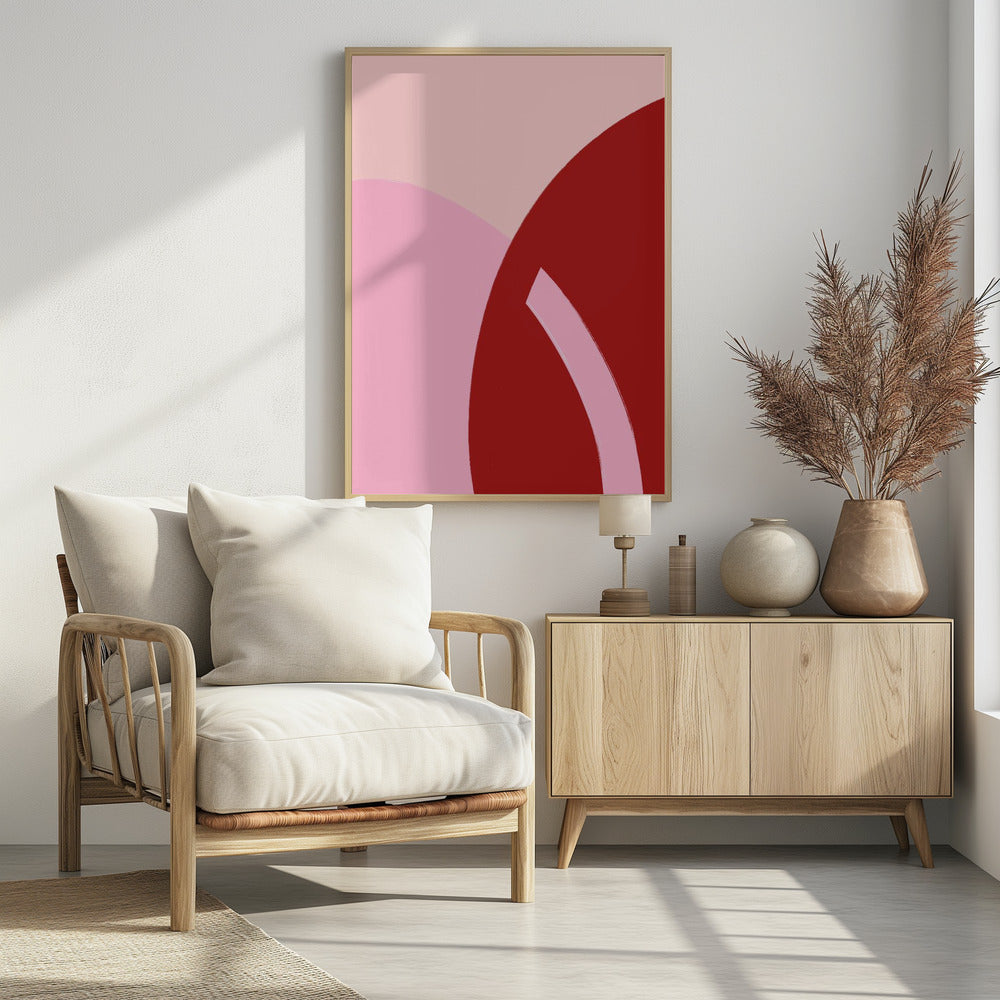 Gedurfde geometrische vormen | Poster