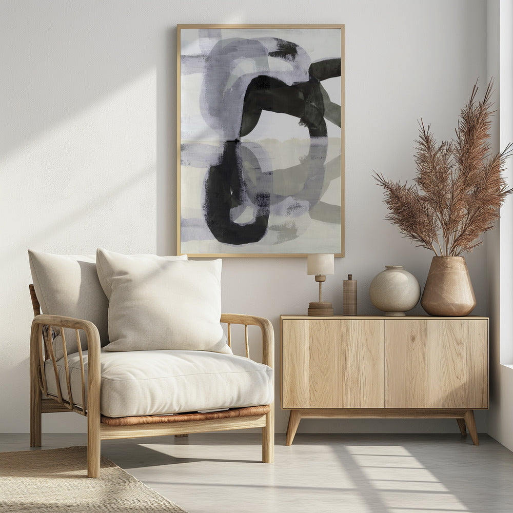 Zwart-wit gebaren | Poster