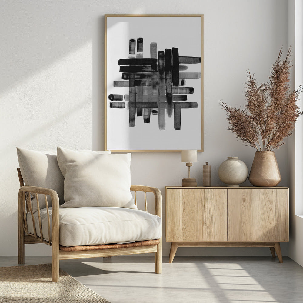 03 Verschillende Strokes 02 18x24 | Poster