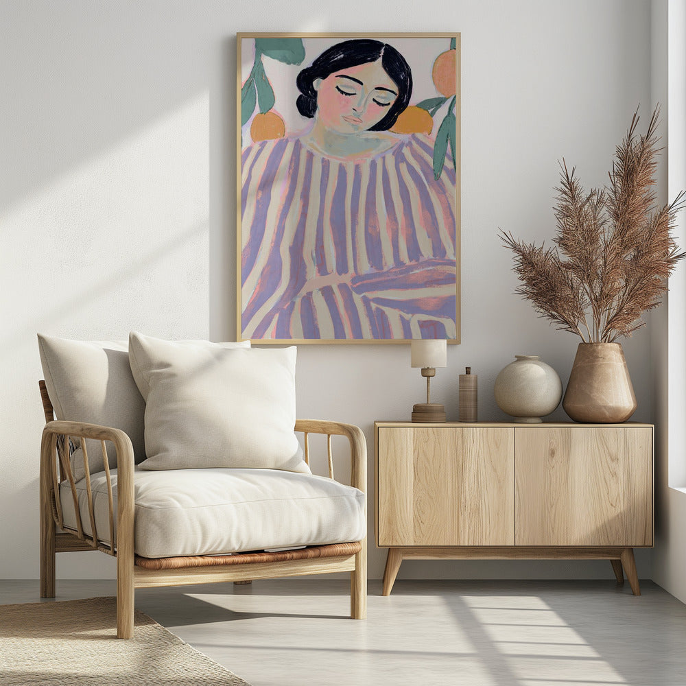 Tranquil Stripes | Poster