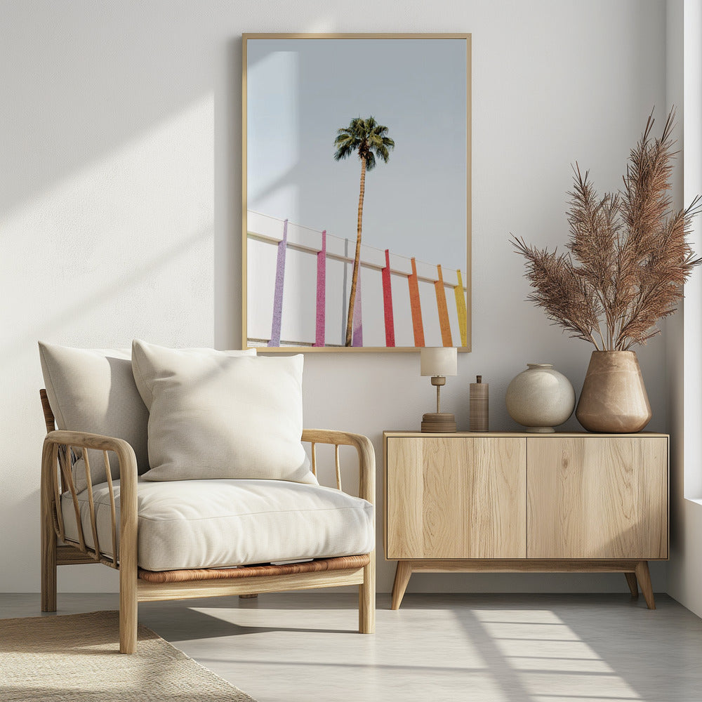 Palm Spring Kleuren 2 | Poster