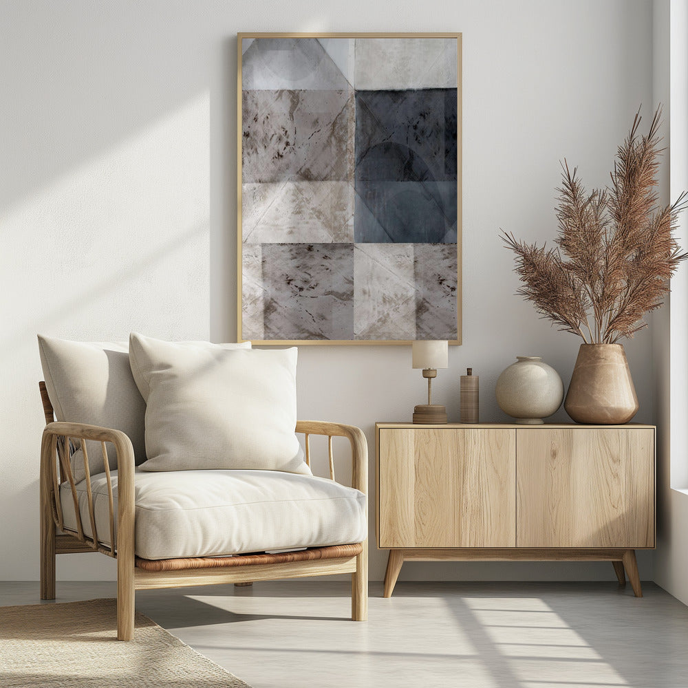 Abstract geometrisch patroon | Poster
