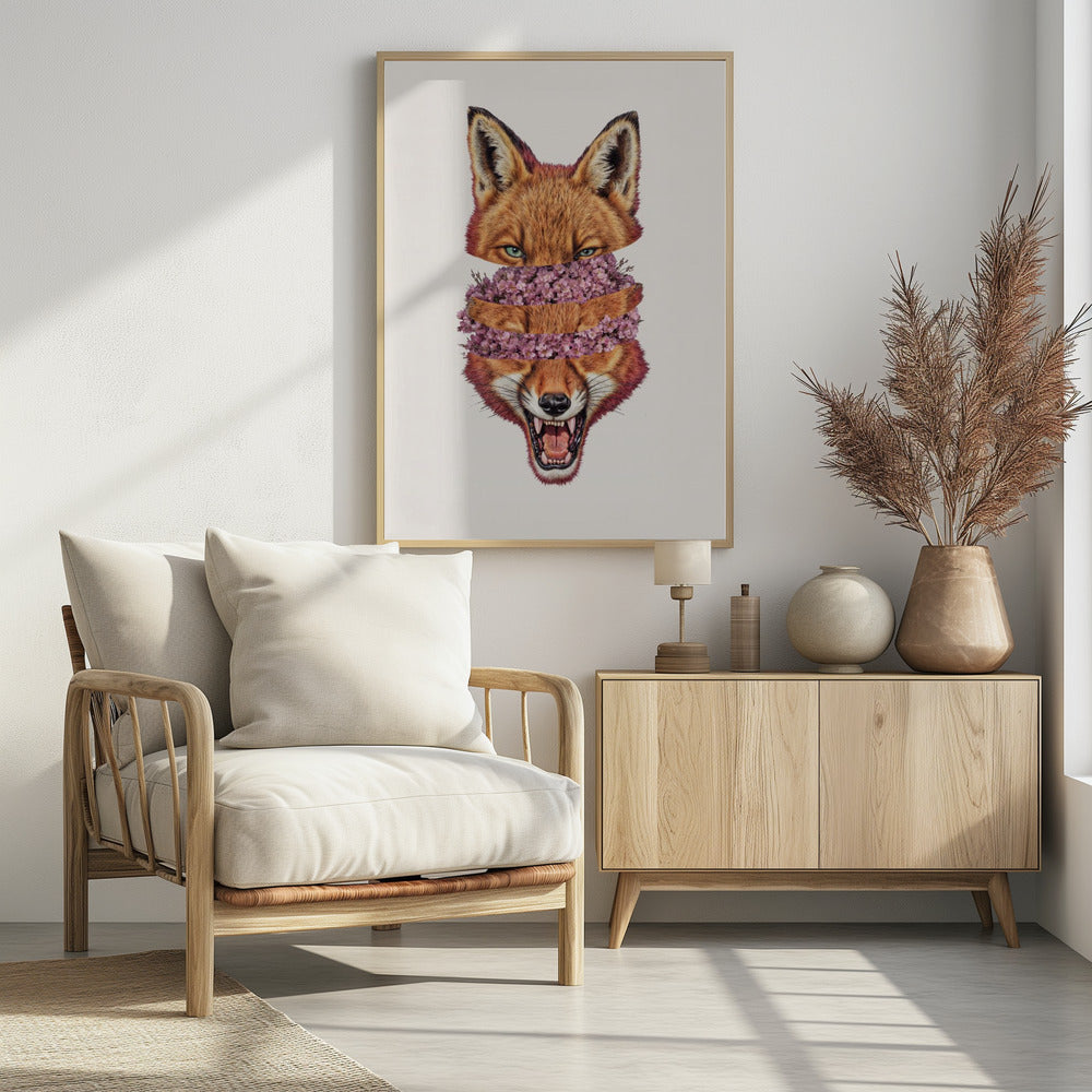 Bloemen binnenin kopie | poster