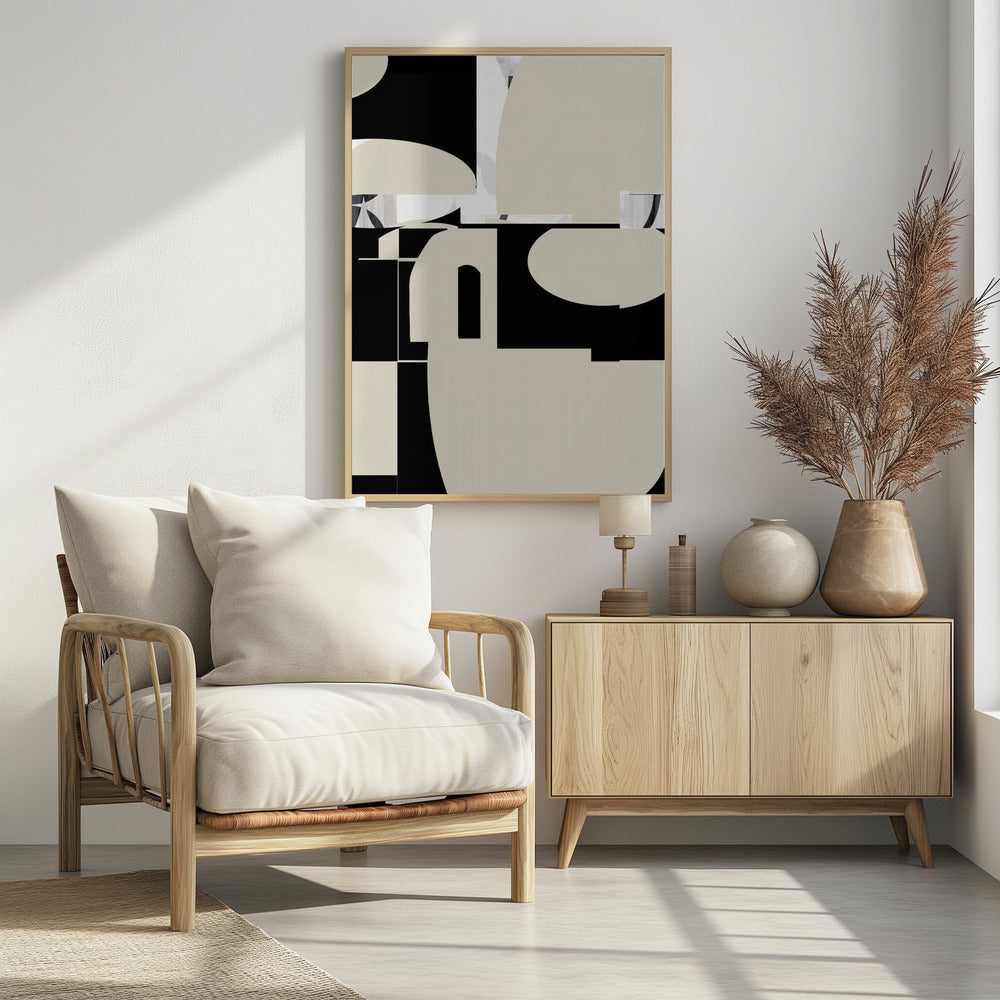 Geassembleerde abstractie | Poster