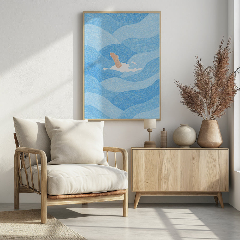 Wavebound Escape | Poster