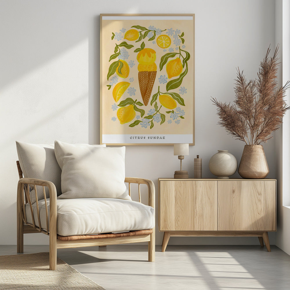 Citrus sundae | Poster