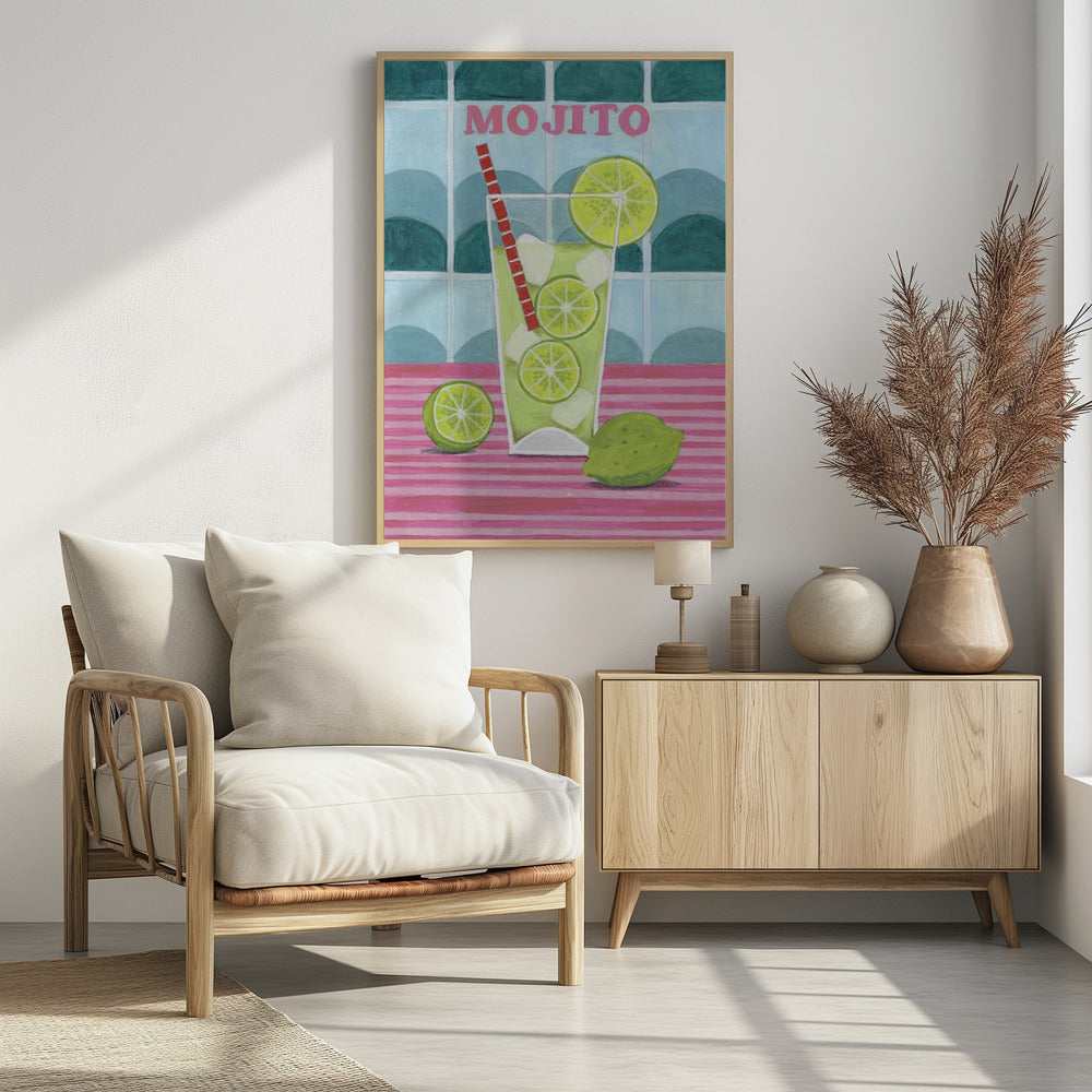 Glass of Mjito | Poster