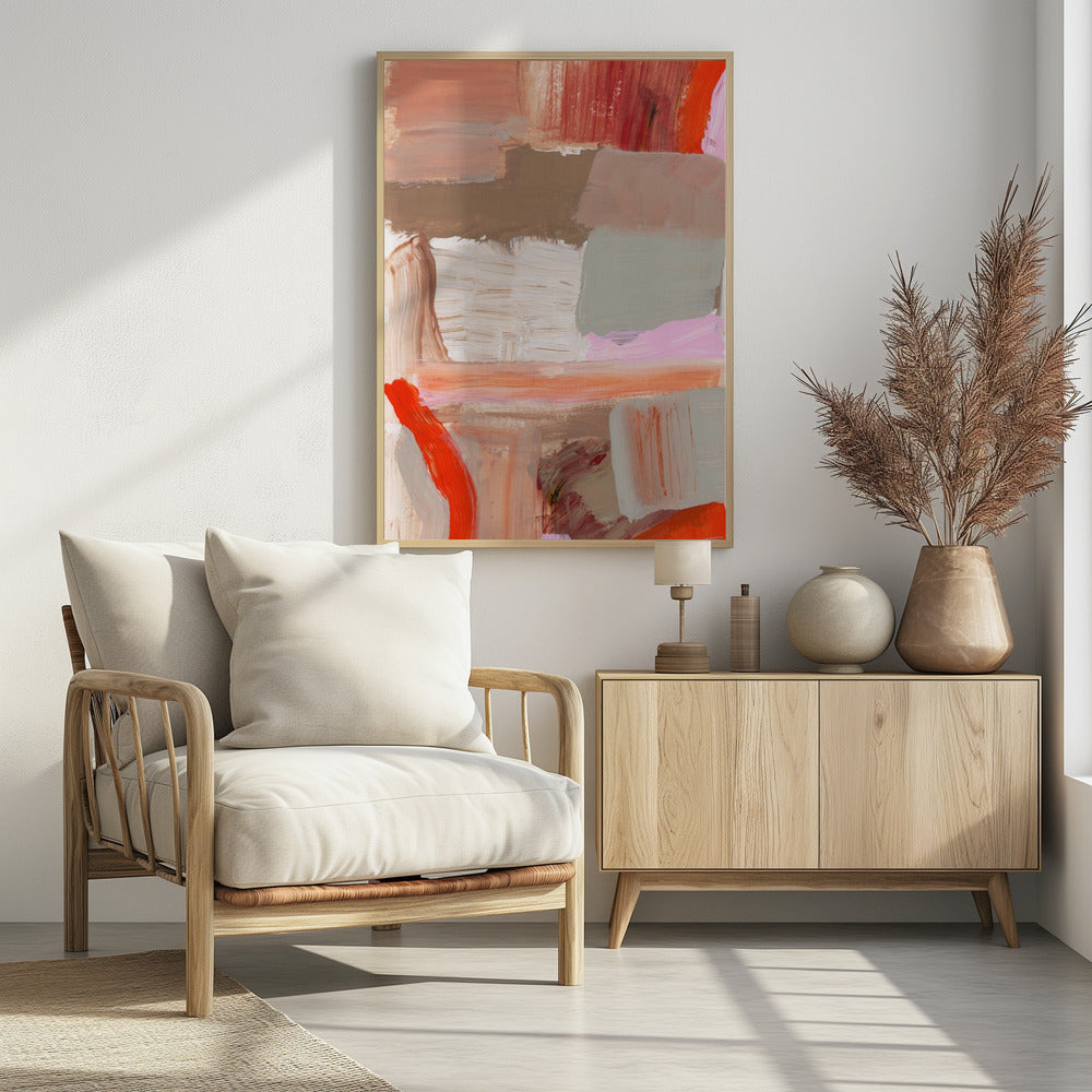 Colorful Bold Brushstrokes | Poster