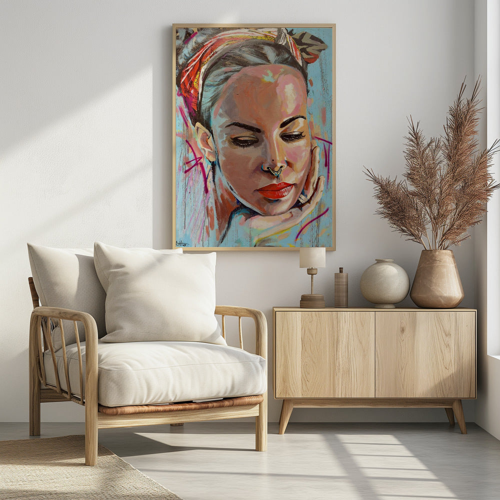 Stijlvolle vrouw | Poster